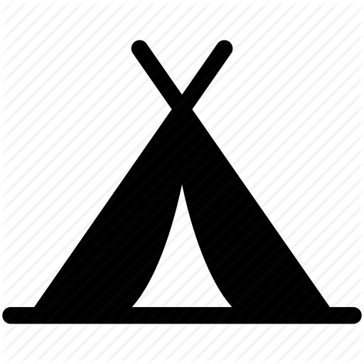 512x512 Camping, Indian, Outdoor, Tent Icon