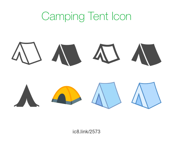 572x495 Camping Tent Icon