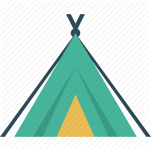 512x512 C Camping, Tent Icon