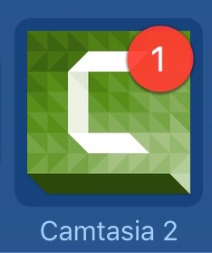 234x279 Camtasia For Mac Doc Icon Shows A Red