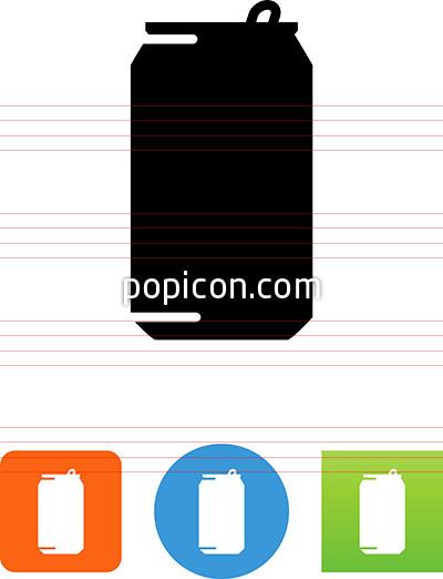 400x522 Aluminum Can Icon