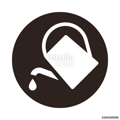 500x500 Watering Can Icon Stock Image And Royalty Free Vector