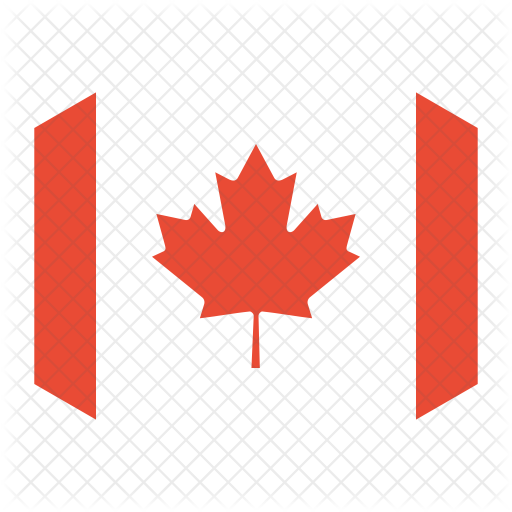 Canada Flag Icon Of Flat Style 512x512 Canada Flag Icon Of Flat Style