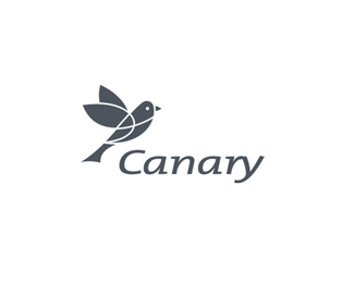 325x260 Bird Icon As Canary E Device Logo Logopond Graphic Signs