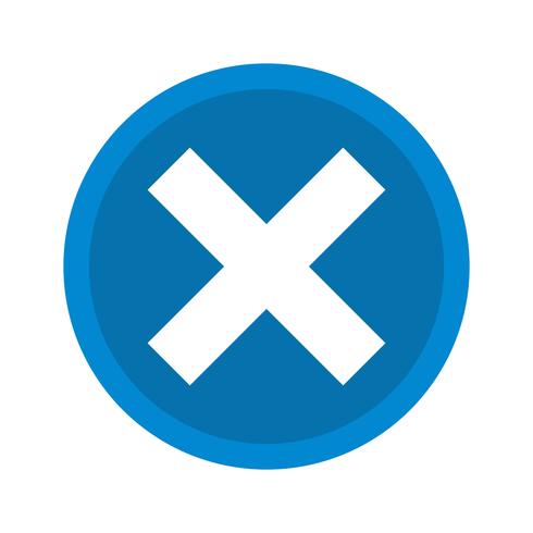 490x490 Vector Cancel Icon