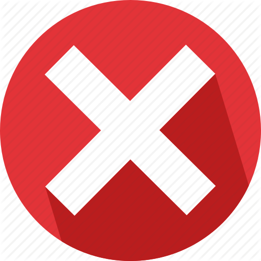 512x512 Cancel, Close, Cross, Delete, Exit, Remove, Wrong Icon