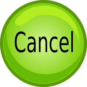 300x300 Cancel Button Clip Art
