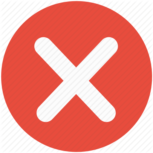 512x512 Cancel, Close, Delete, No, Not, Remove, System Icon