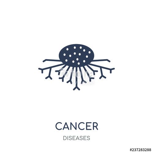 Cancer Icon Cancer Filled Symbol Design From Diseases Collection 500x500 Cancer Icon Cancer Filled Symbol Design From Diseases Collection
