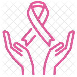 256x256 Cancer Awareness Icon Of Line Style