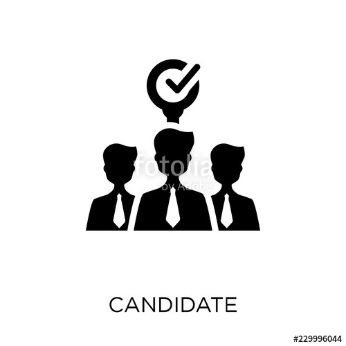500x500 Candidate Icon Candidate Symbol Design From Human Resources
