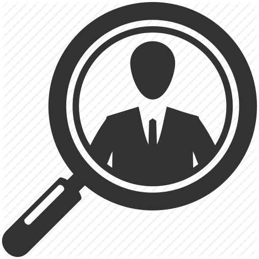 512x512 Applicant, Business, Find, Search Candidate Icon