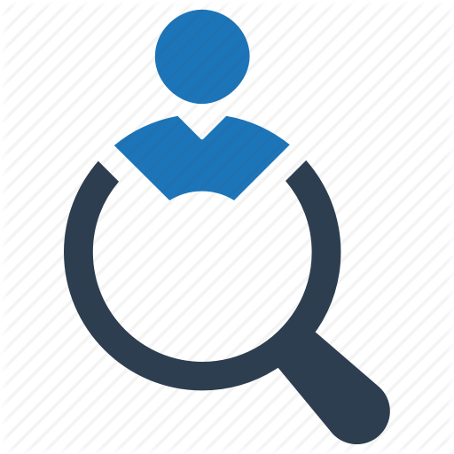 512x512 Applicant, Find, Search Candidate, Search Job Icon