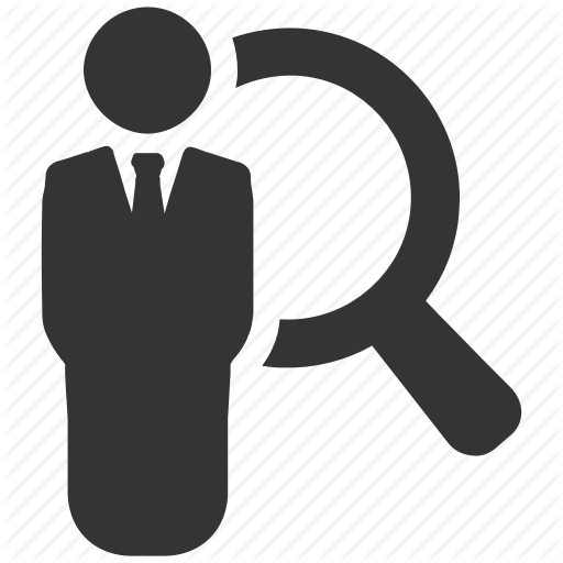 512x512 Job Search, Recruitment, Search Candidate Icon