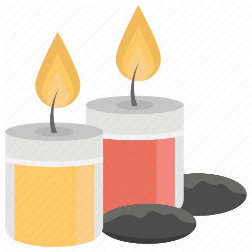 512x512 Burning Candles, Candle Light, Decorative Candle, Light Stand, Spa