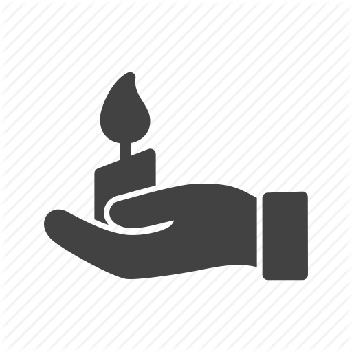 512x512 Candle, Candles, Cemetery, Dark, Death, Graveyard, Light Icon