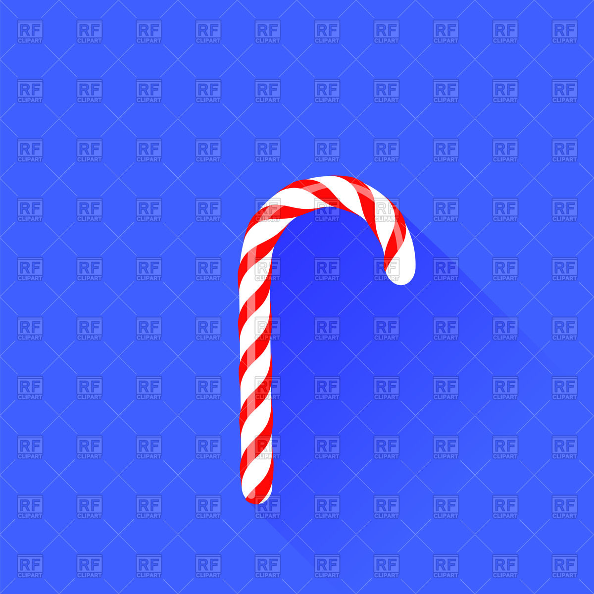 1200x1200 Candy Cane Icon Vector Image Of Food And Beverages