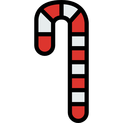 512x512 Free High Quality Candy Cane Icon