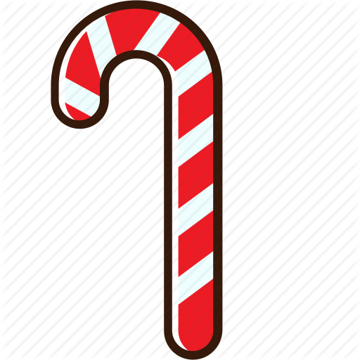 Candy Cane Icon at Vectorified.com | Collection of Candy Cane Icon free ...