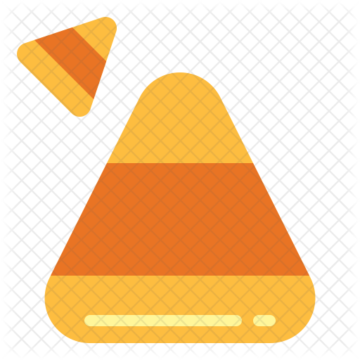 512x512 Candy Cone Icon Of Flat Style
