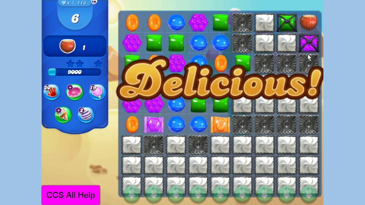 1280x720 Candy Crush Saga Level Moves No Boosters