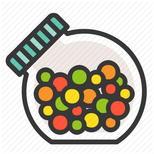 512x512 Candy, Candy Jar, Dessert, Food, Sweets Icon
