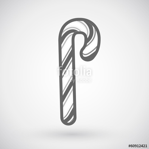 Candy Cane Icon Stock Image And Royalty Free Vector 500x500 Candy Cane Icon Stock Image And Royalty Free Vector