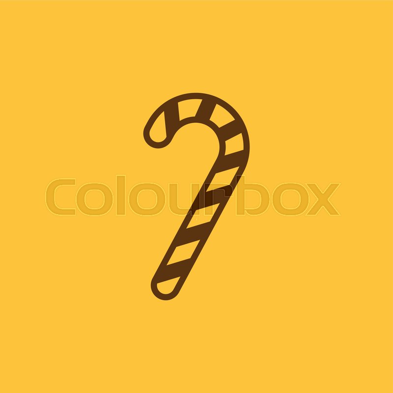 Candy Cane Icon New Year And Xmas, Stock Vector Colourbox 800x800 Candy Cane Icon New Year And Xmas, Stock Vector Colourbox