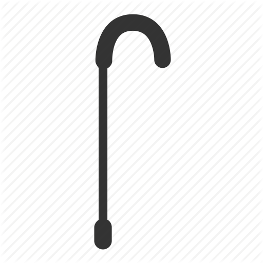 Cane, Medical, Medical Equipment, Tool, Walking Stick Icon 512x512 Cane, Medical, Medical Equipment, Tool, Walking Stick Icon