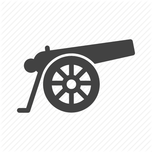 512x512 Army, Cannon, Canon, Gun, Old, War, Weapon Icon