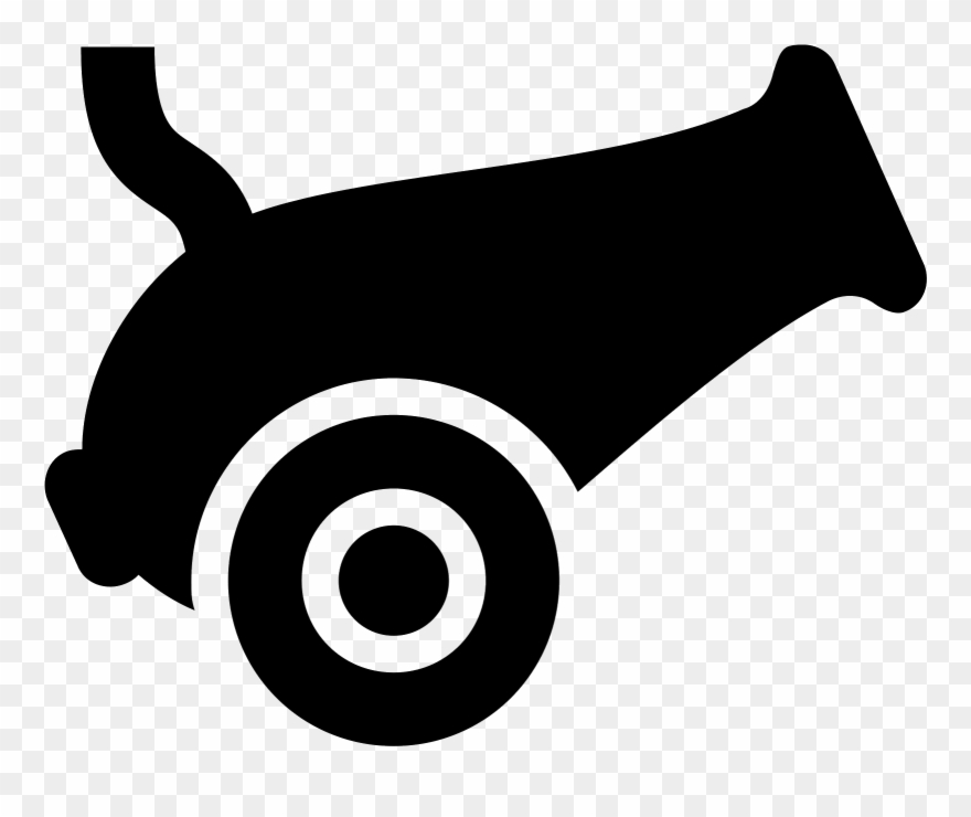 880x740 Banner Royalty Free Download Cannon Transparent Black