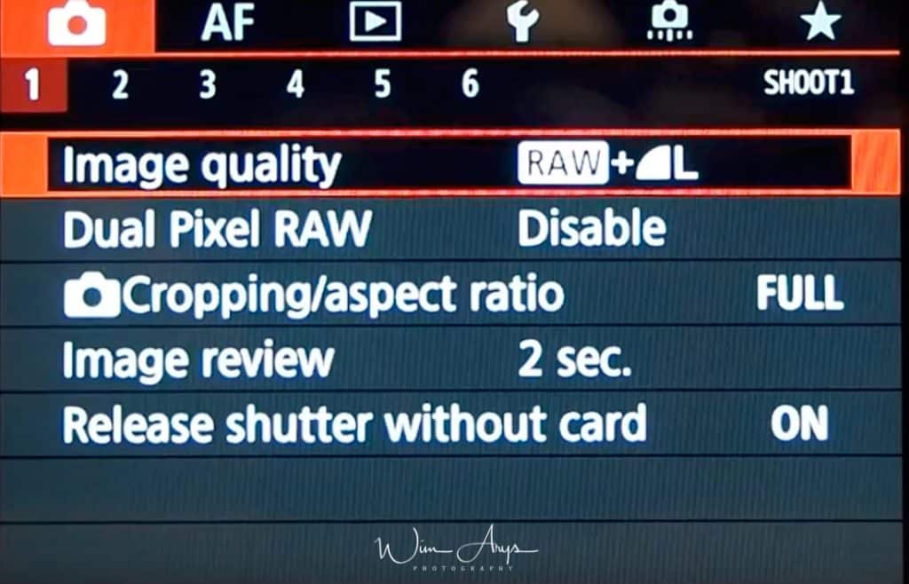 1024x658 Canon Eos R Setup Guide With Tips And Tricks