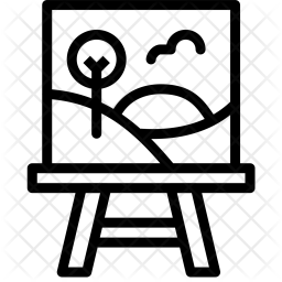 256x256 Canvas Icon Of Line Style