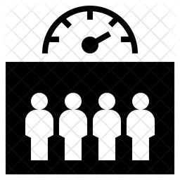 256x256 Capacity Icon Of Glyph Style