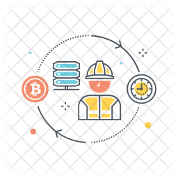 256x256 Proof Of Capacity Icon Of Flat Style