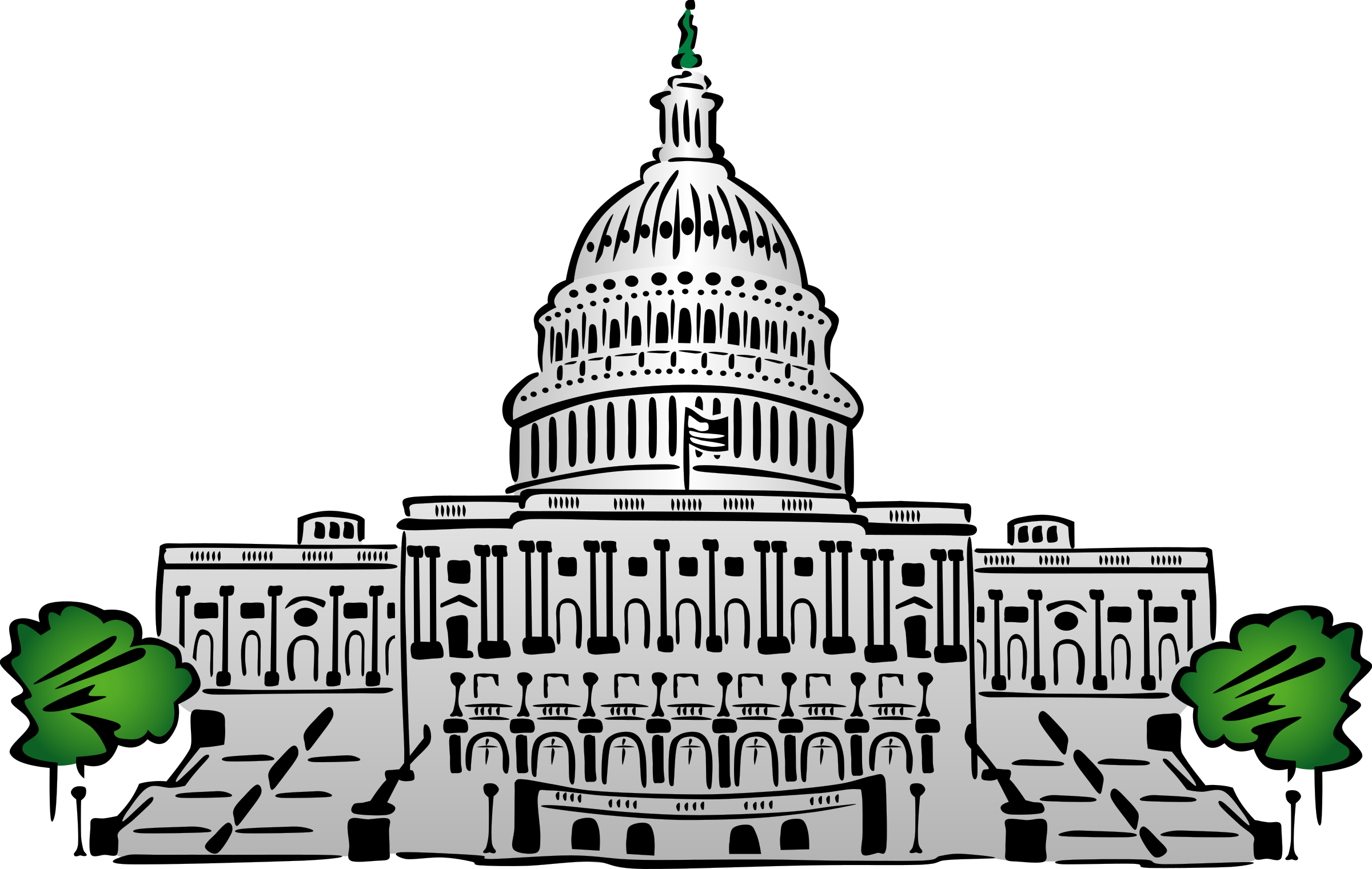 2400x1521 Us Capitol Building Icons Png