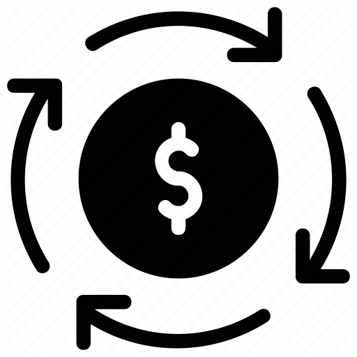 512x512 Cash Flow, Money, Money Exchange, Money Flow, Working Capital Icon