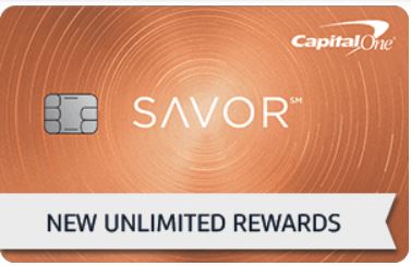 377x244 Capital One Savor Icon The Lazy Traveler's Handbook