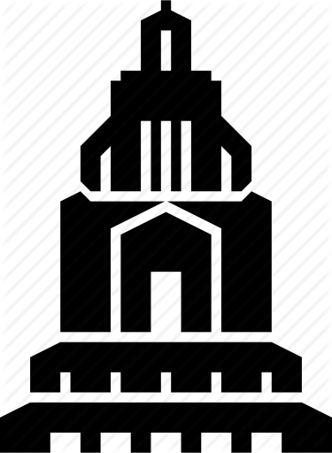 375x512 Baton Rouge, Building, Louisiana, State Capitol, Usa Icon