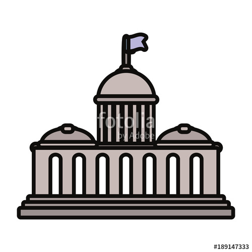 500x500 Capitol Building Icon Stock Image And Royalty Free Vector
