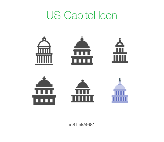 572x495 Us Capitol Icon