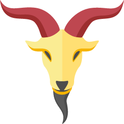 256x256 Capricorn Icon Flat Zodiac Iconset Icons Land