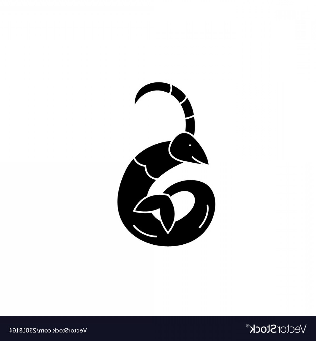 1200x1296 Capricorn Zodiac Sign Black Icon Sign On Vector Cultracing