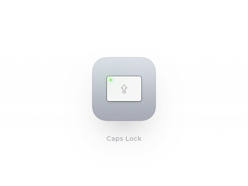 800x600 Caps Lock Icon
