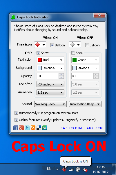 400x600 Caps Lock Indicator Free Download
