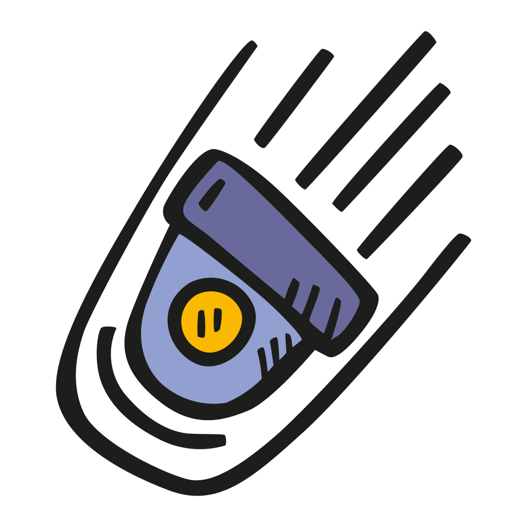 1024x1024 Falling Space Capsule Icon Free Space Iconset Good Stuff No