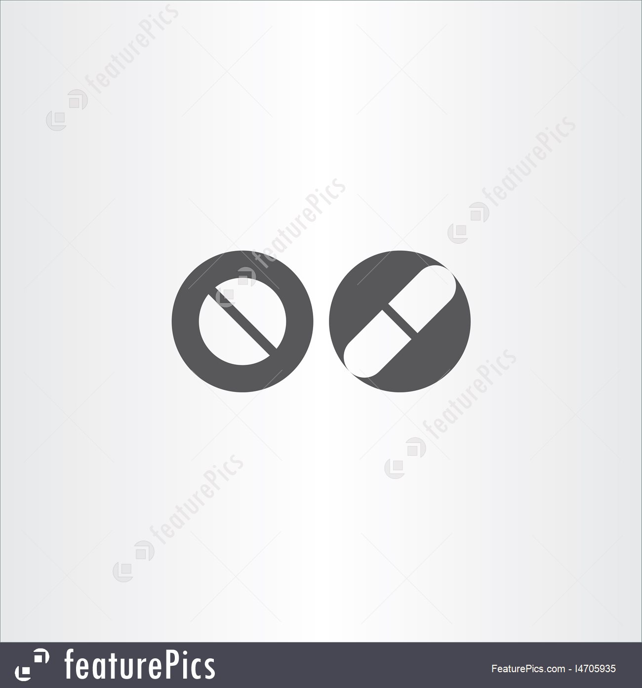 1300x1392 Illustration Of Pill And Capsule Icon