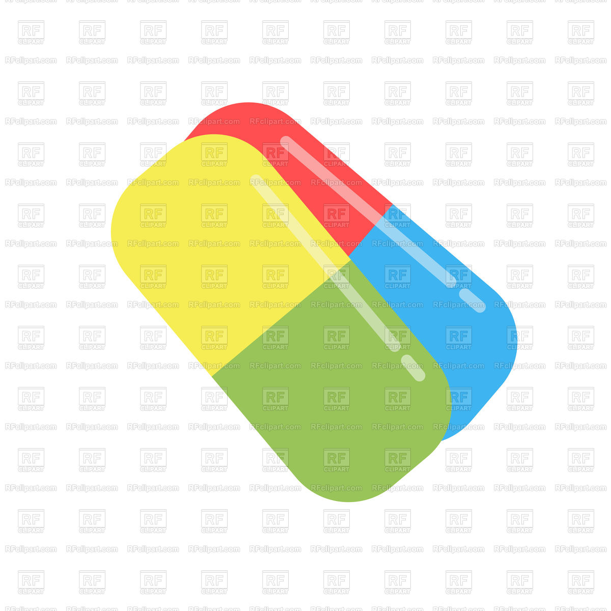 1200x1200 Pills Capsule Icon Vector Image Of Healthcare, Medical Vectorup