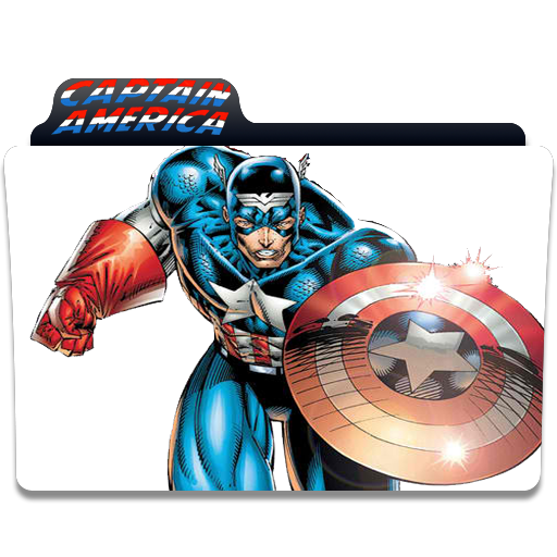 Captain America Folder Icon