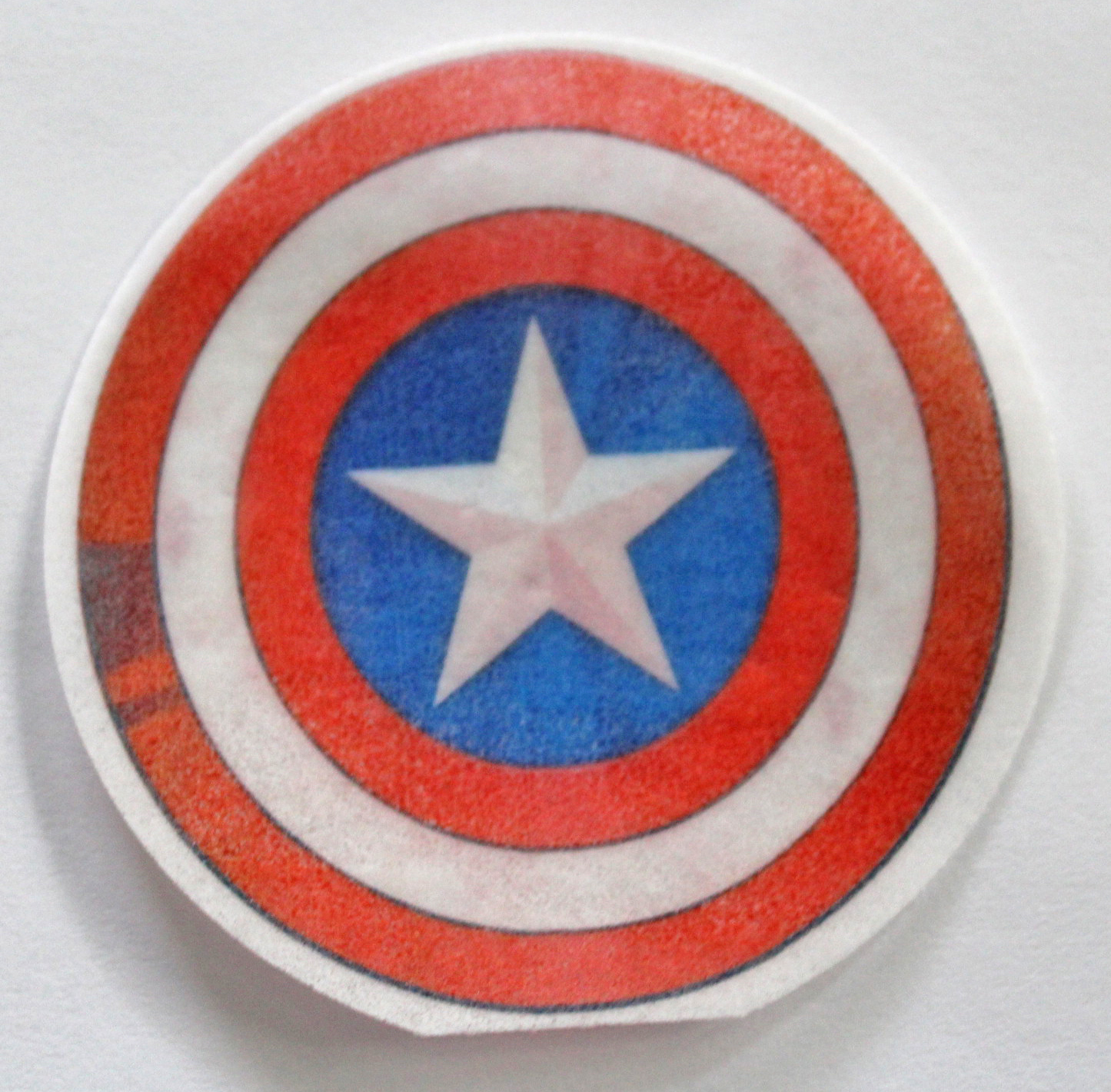 1445x1420 Captain America Cupcake Toppers And Cookie Toppers